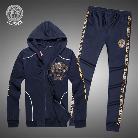 versace clothes for men|men's versace jogging suit.